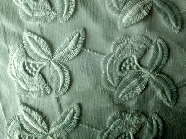 Chiffon embroidery