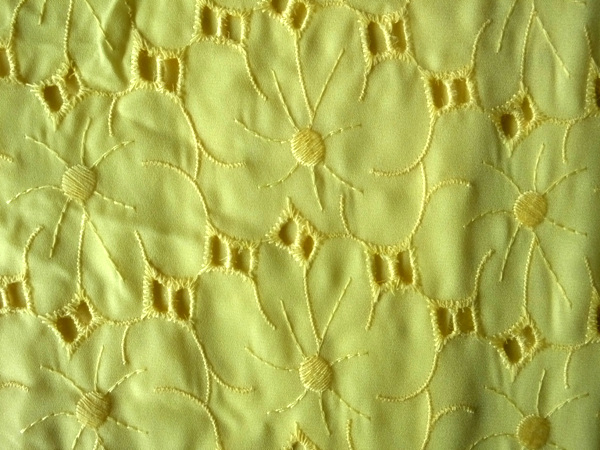 Chiffon embroidery